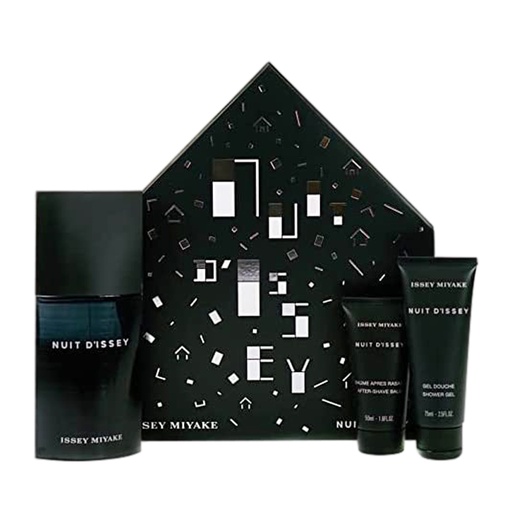 Issemiyake Nuit Edt 125ml M 3pcs Gift Set