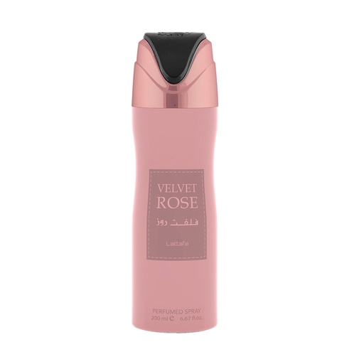 LATTAFA VELVET ROSE BODY SPRAY 200ml